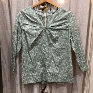 COS BLOUSE zip up back